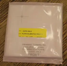 2.0751.292.2 Ultraspray New Ultrasonic Systems Plate Calibration Prism T3
