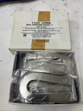 Shm030 United Scientific Steel Horseshoe Magnet 3 Inch Box Of 6