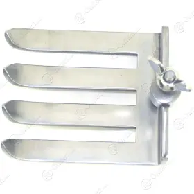 13-1056 Unmarked X 131056 Taylor Laminectomy Blade 4 Prongs 2-1/4in Width 2-1/2in Depth 13-1056 Unmarked X 131056 Taylor Laminectomy Blade 4 Prongs 2-1/4in Width 2-1/2in Depth