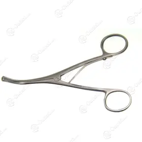 23-1420 Unmarked X 231420 Trousseau Trachea Dilator Jaws 3cm Long 5mm Wide At Tip 5-1/4in