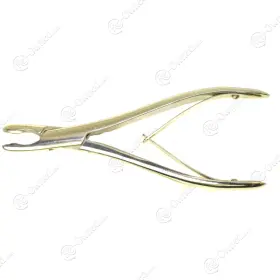 26190 Unmarked X Luer Rongeur 7in 17.8cm Straight Jaws 8mm Bite 26-190 #3