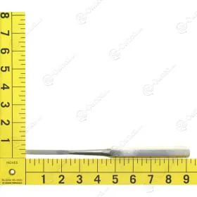 27-438 Unmarked X 27438 Hibbs Osteotome 9in 22.9cm Straight 1/4in 6.4mm #2