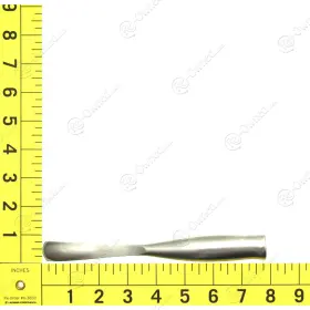 2803-02 Unmarked X 280302 Smith Peterson Gouge 8in 20cm Ultra-cut 16mm Curved #2