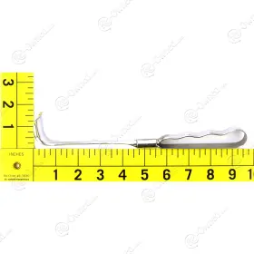 60-1681 Unmarked X 601681 On Retractor 1in 1-1/4in 9-1/2in Length #2 60-1681 Unmarked X 601681 On Retractor 1in 1-1/4in 9-1/2in Length #2