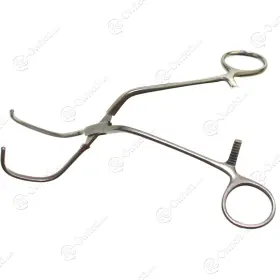 Ch7351 Unmarked X Lambert Kay Aorta Clamp 1-3/4in Jaw Length 3/4in Deep 8in Ch7351 Unmarked X Lambert Kay Aorta Clamp 1-3/4in Jaw Length 3/4in Deep 8in