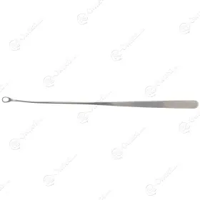 Gl1700 Unmarked X Heaney Uterine Curette Serrated Edge Malleable 9-5/8in Length