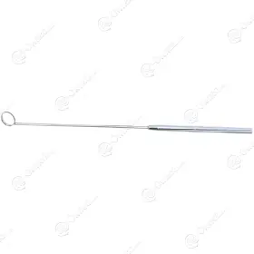 N77001 Unmarked X Laryngeal Mirror 16mm Diameter Stationary Round Handle 5.1in 13cm