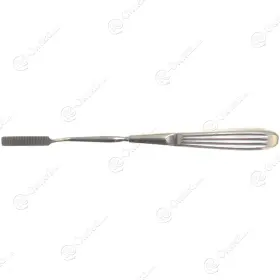 Unmarked X Rh2069 Parkes Nasal Rasp Fine 20 Teeth Down-cutting 34mm X 8mm Wide 7-7/8in Rh2069