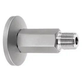Zusa-tf-vac-5 Usa Industrials Vacuum Fitting Straight Adapter 1 Inch Tube X 3/4