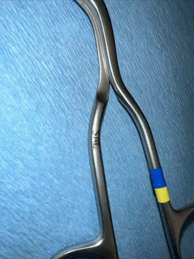 As11105 V. Mueller Ref Magill Forceps Serrated Jaws #3