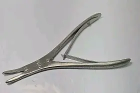 Au-6780 V. Mueller Surgical Curved Rongeur Instrument 7.25 Inch Length Au6780