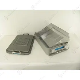 5x12x19in V. Mueller Cd2-5b Set Genesis Sterilization Container With Basket #2 5x12x19in V. Mueller Cd2-5b Set Genesis Sterilization Container With Basket #2