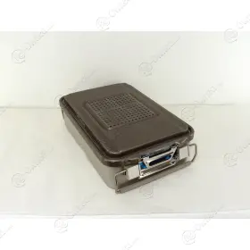 5x12x19in V. Mueller Cd2-5b Set Genesis Sterilization Container With Basket 5x12x19in V. Mueller Cd2-5b Set Genesis Sterilization Container With Basket