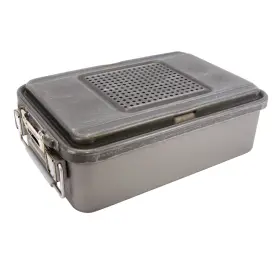 Cd2-6c V. Mueller Solid Genesis Mid Length Sterilization Container 6 Inch Deep
