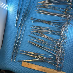 Ch1730 V.mueller 34 Extra Long Basic Surgical Instr. Tray. Quality Stainless Steel. V.m Aesculap