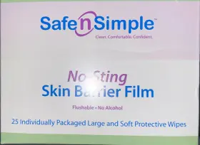 Ch2052 V. Mueller Simple And Safe No-sting Skin Barrier Film -lot Of 25