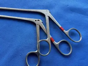 Gl1925 V. Mueller Set Of 2 Biopsy Forceps Kevorkian-younge 10 Inch 3.5x8.5mm #2