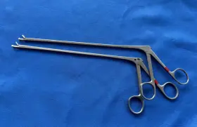 Gl1925 V. Mueller Set Of 2 Biopsy Forceps Kevorkian-younge 10 Inch 3.5x8.5mm