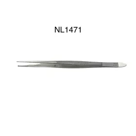 Nl1471 V. Mueller Cushing Tissue Forceps 8 Inch Length