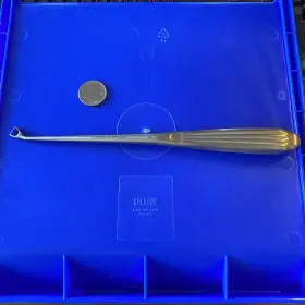 Nl6730 V. Mueller Raney Stirrup-loop Curette