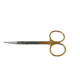 Op5525 V. Mueller Ref Vital Knapp Iris Scissors 4.5 Inch Curved Tungsten Carbide
