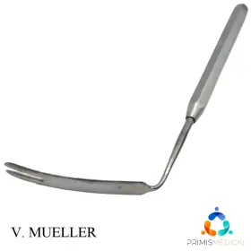Rh-4110 V. Mueller Ferris-smith-sewall Orbital Retractor Large Slotted 6-1/4 Inch