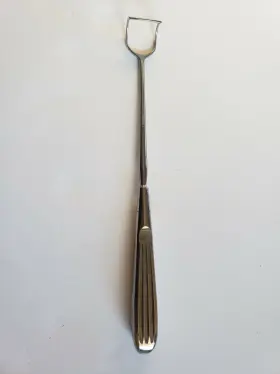 Rh4424 V. Mueller Barnhill Adenoid Curette Wide Blade Instrument Size 3