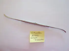 Rh800 V. Mueller Rogers Submucous Dissector Dbl-ended Curved Blades