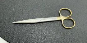 Su-1757 V. Mueller Su1757 Operating Scissors Sharp Gold-toned Handles Diamond Edges 5.75 Inch #2
