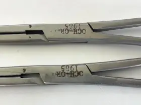 Su-2777 V. Mueller Lot Of 2 Su 2777 Carmalt Forceps Curved 8 Inch - 30 Day Warranty #2 Su-2777 V. Mueller Lot Of 2 Su 2777 Carmalt Forceps Curved 8 Inch - 30 Day Warranty #2