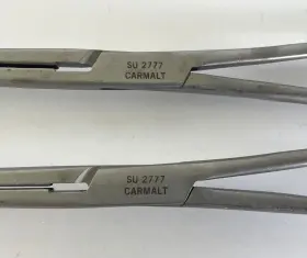 Su-2777 V. Mueller Lot Of 2 Su 2777 Carmalt Forceps Curved 8 Inch - 30 Day Warranty #3 Su-2777 V. Mueller Lot Of 2 Su 2777 Carmalt Forceps Curved 8 Inch - 30 Day Warranty #3