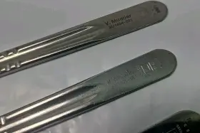 Su1404-001 V. Mueller Lot Of 3 - V.mueller #4 Handles #3