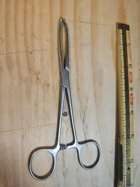 Su4055a V. Mueller Allis Tissur Forceps 6ftft Long With 5 X 6 Teeth Heavy Pattern K