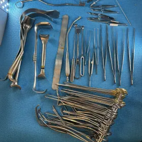 Su6130 V.mueller 52 Cardiovascular Instrument Tray. Specialty Quality Stainless Steel