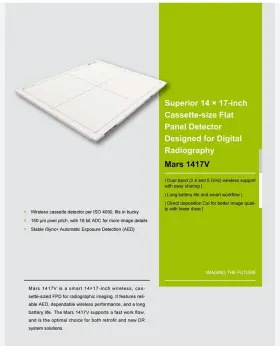 4343r Varian Paxscan Flat Panel Detector 14 Inch X 17