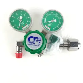 19900263 Veriflo Oxygen Tank Regulator Flow Meter And Gauges 5619009 2k 540 Fg5cpi
