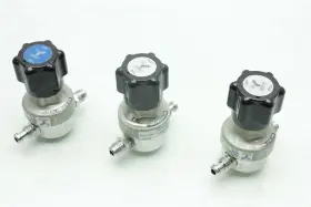 48000100 Veriflo 3 Parker Ir401w2pfsmm Stainless Steel Regulators