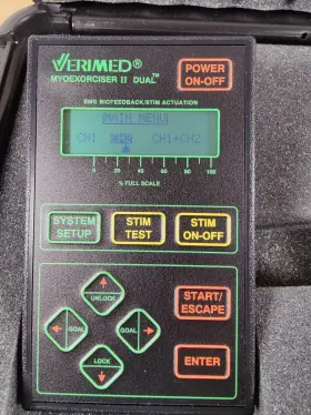V-005-0025 Verimed Myoexorciser Ii Myo Emg Biofeedback Unit And Case Only