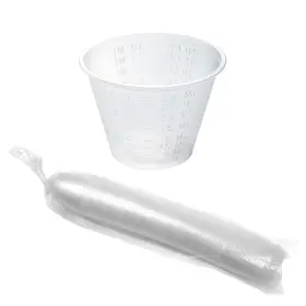 4258 Versapro Dynarex Medicine Cup 1 Oz. Easy-to-read Cc And Ml Graduation Clear