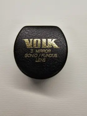 Ag010610 Volk Gonio Three Mirror Lens Fundus Diagnostic / Laser Ophthalmology