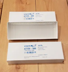 47729-566 Vwr Disposable Culture Tube Borosilicate Glass 6x50mm 2 Pack Qty 200