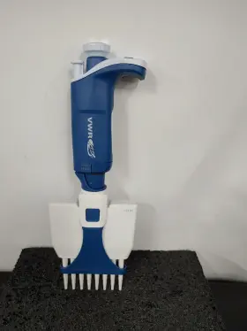 613-5420 Vwr 8 Channel 1-20 L Multichannel Electronic Pipette