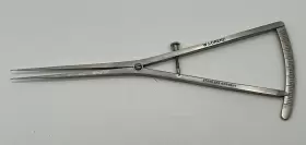 01-0416 W. Lorenz Castroviejo Caliper Straight Stainless Steel Germany 27
