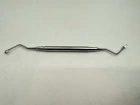 09-0227 W. Lorenz Double-ended Curette #12 7-3/8 Inch Total Length