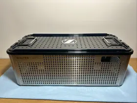 Wal300a0 Walter Lorenz / Zimmer Surgical Assist Sterilization Tray With Liner No Tools Wal300a0 Walter Lorenz / Zimmer Surgical Assist Sterilization Tray With Liner No Tools