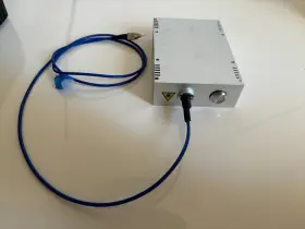 Wsls-405-350m-m-dc Wavespectrum 10 Watt Uv Laser 405 Nm Wavelength
