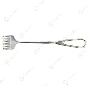 481356 Weck Volkman Retractor 8-3/4in 6 Prong Sharp