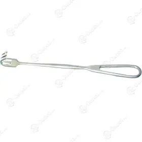 481363 Weck Volkman Retractor 8-3/4in 3 Prong Blunt