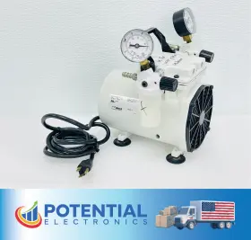 2534b Welch Used - 01 A Dry Vacuum Pump Laboratory Equipment Unit / Free Shipp