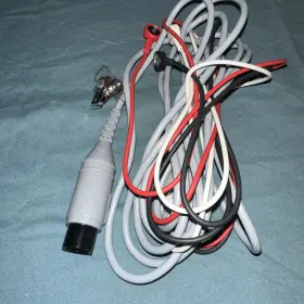 008-0316-00 Welch Allyn Cable Ecg 3 Lead Din Aha Aami 9ft Nos - Bmed1